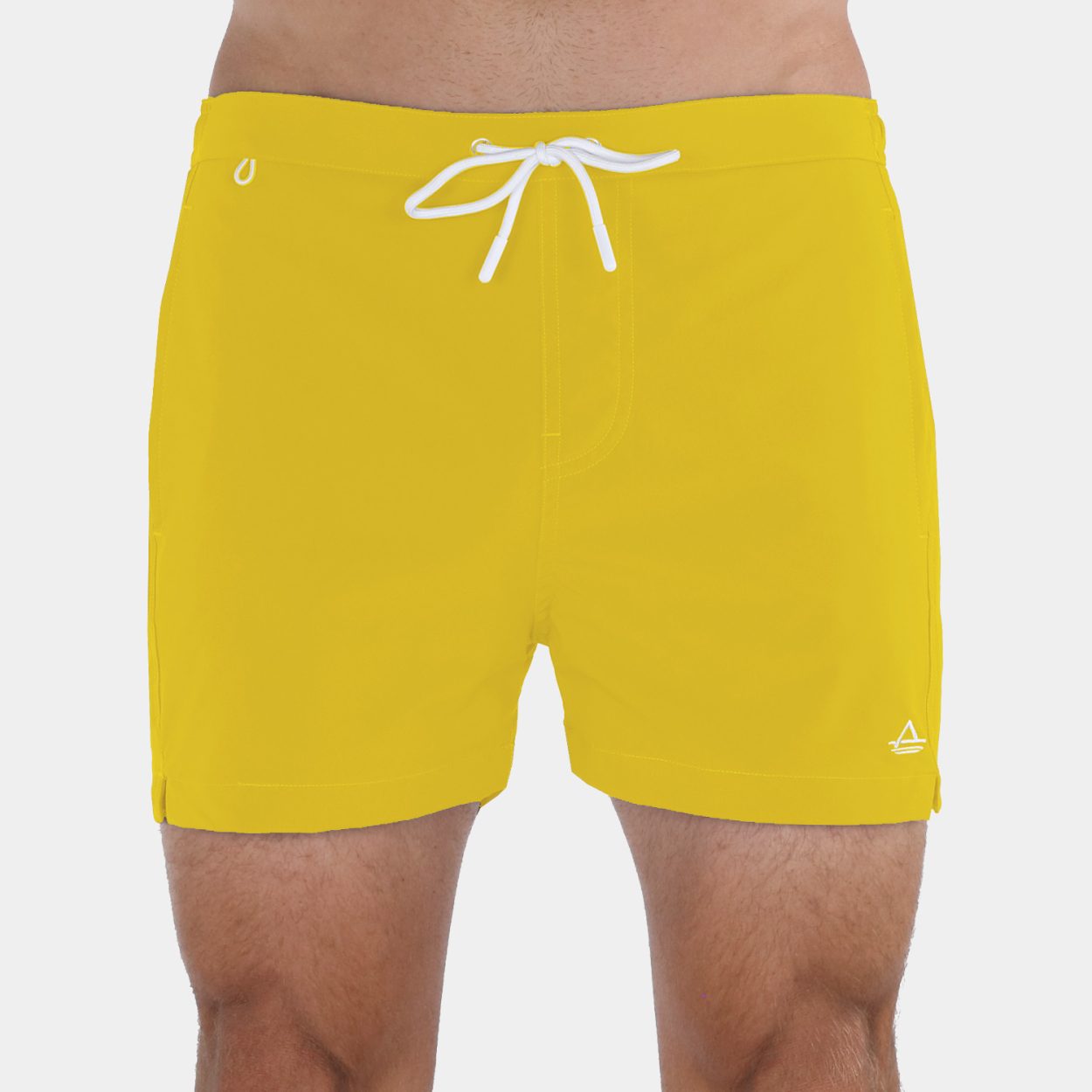 Men s Short Swim Trunks In Yellow Avalon Classics 3 Inch Inseam men-s-short-swim-trunks-in-yellow-avalon-classics-3-inch-inseam