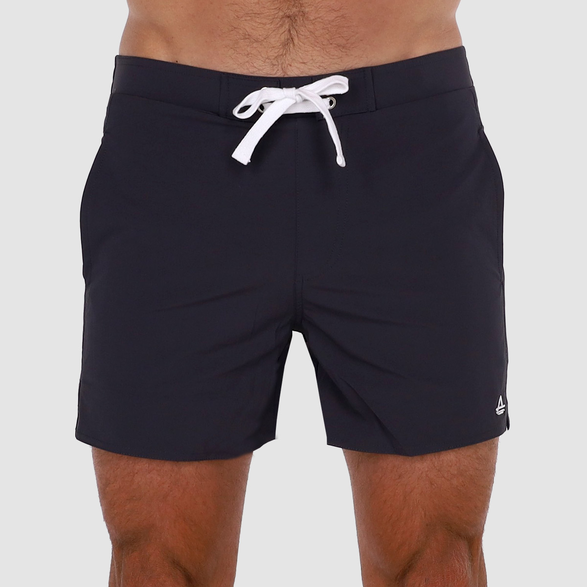 Men's Short Board Shorts  The Rincon 15 Trunks in Carolina Blue