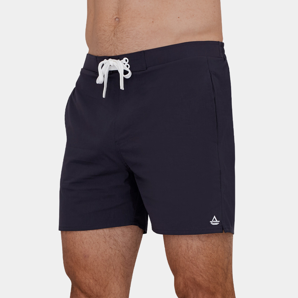 Mens 15 Inch Swim Trunks: Charcoal - 3