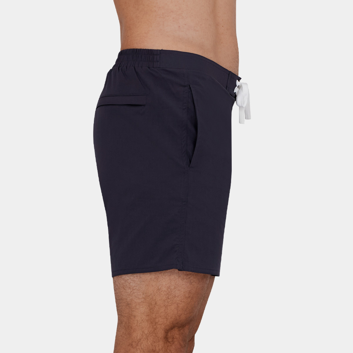 Mens 15 Inch Swim Trunks: Charcoal - 7