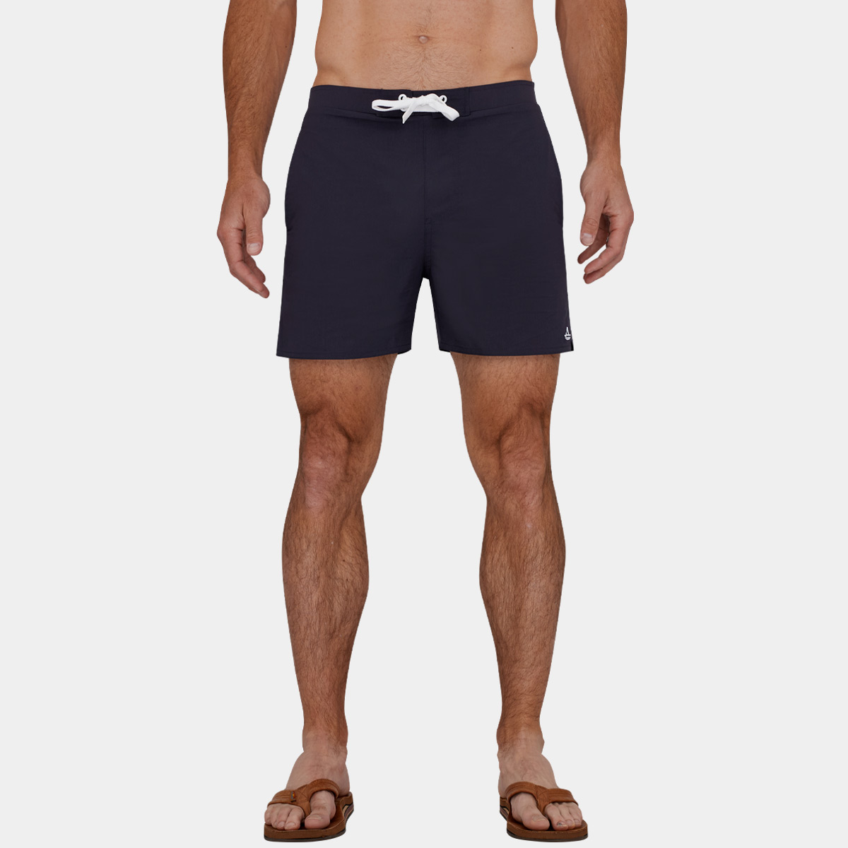 Mens 15 Inch Swim Trunks: Charcoal - 8
