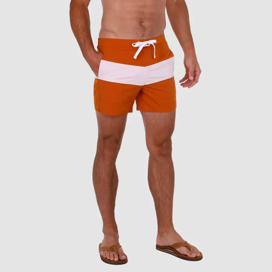 Burnt orange swim trunks online