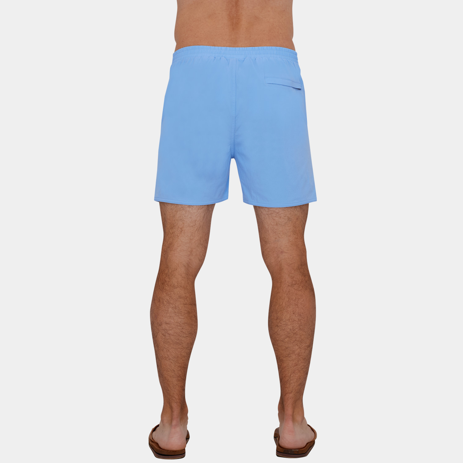 Short Board Shorts: Rincon Carolina Blue - 4