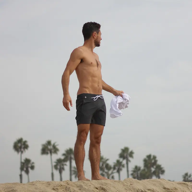 Avalon Classics 3" Inseam Short Length Swim Trunks 9