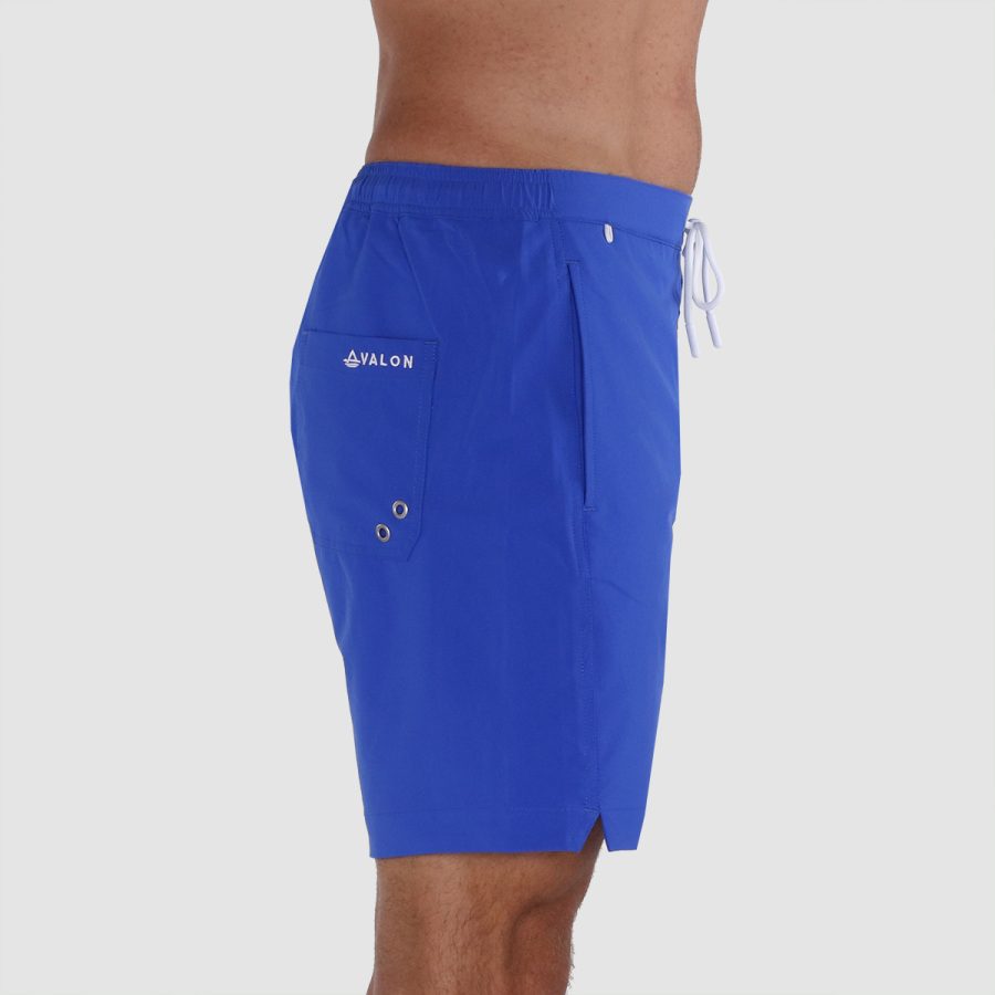 Classics 6" Inseam Swim Trunks with Compression Liner: Blue 06