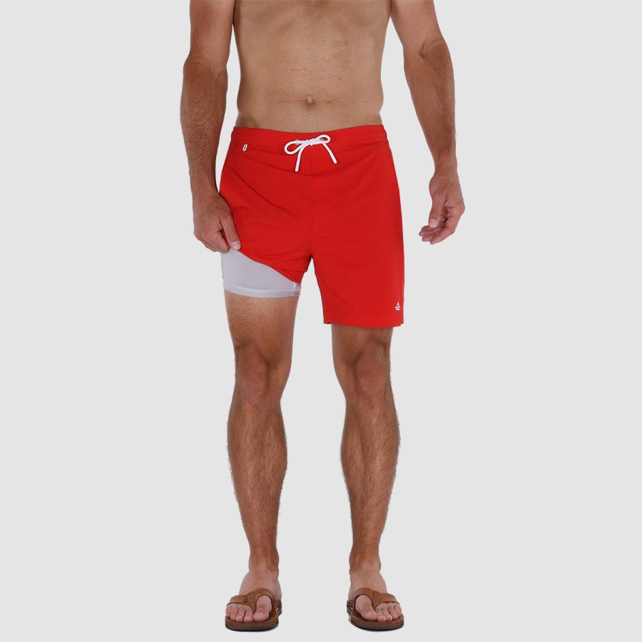 Compression swim shorts mens 2025
