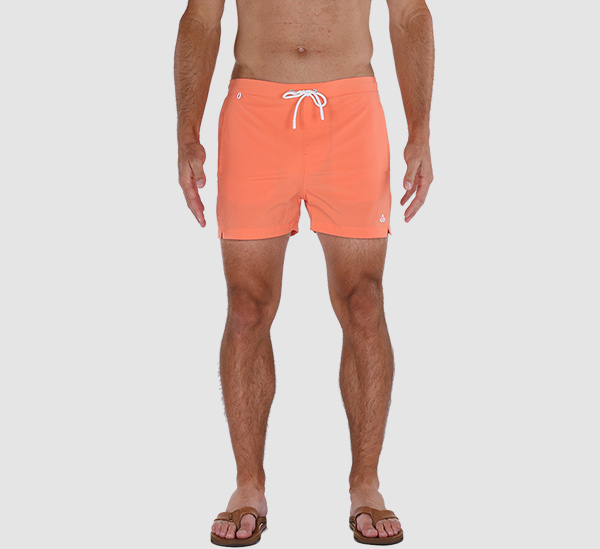 Men's Short Length, Slim-Fit Swim Trunks in 3 & 6 Inseams