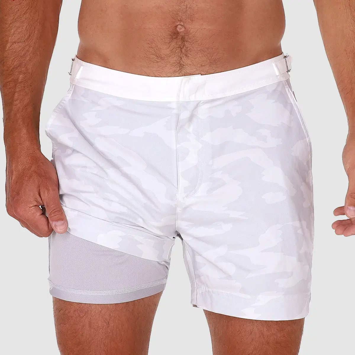 Men's Short Swim Trunks: Available in 3