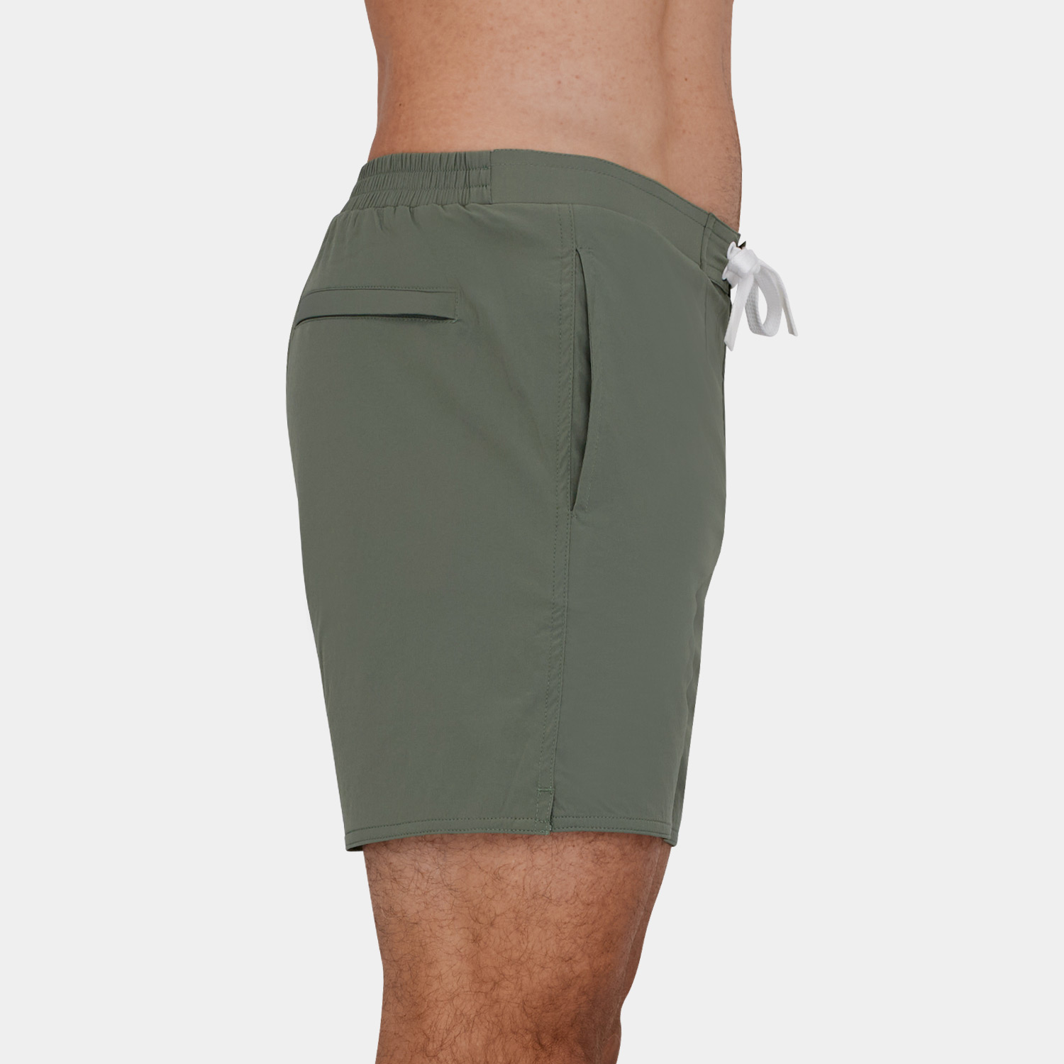 15 Inch Board Shorts: Green -7