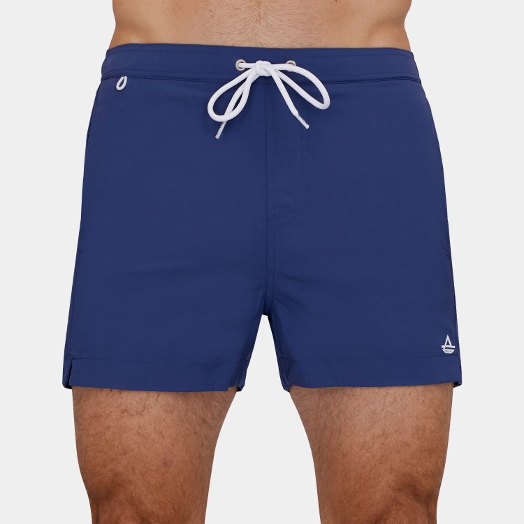 3 Inch Inseam Swim Trunks: Classics Blue