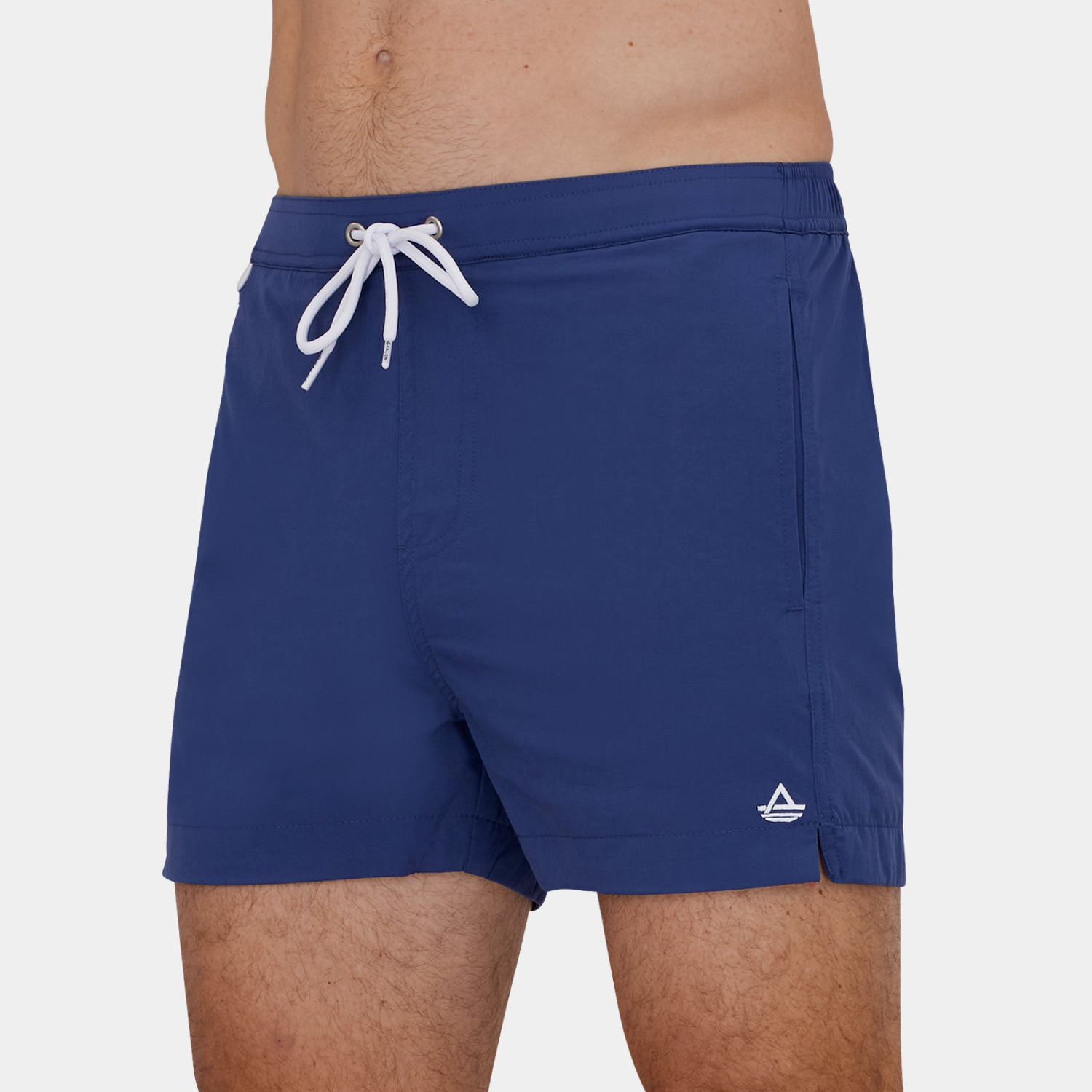 3 Inch Inseam Swim Trunks: Classics Blue - 03