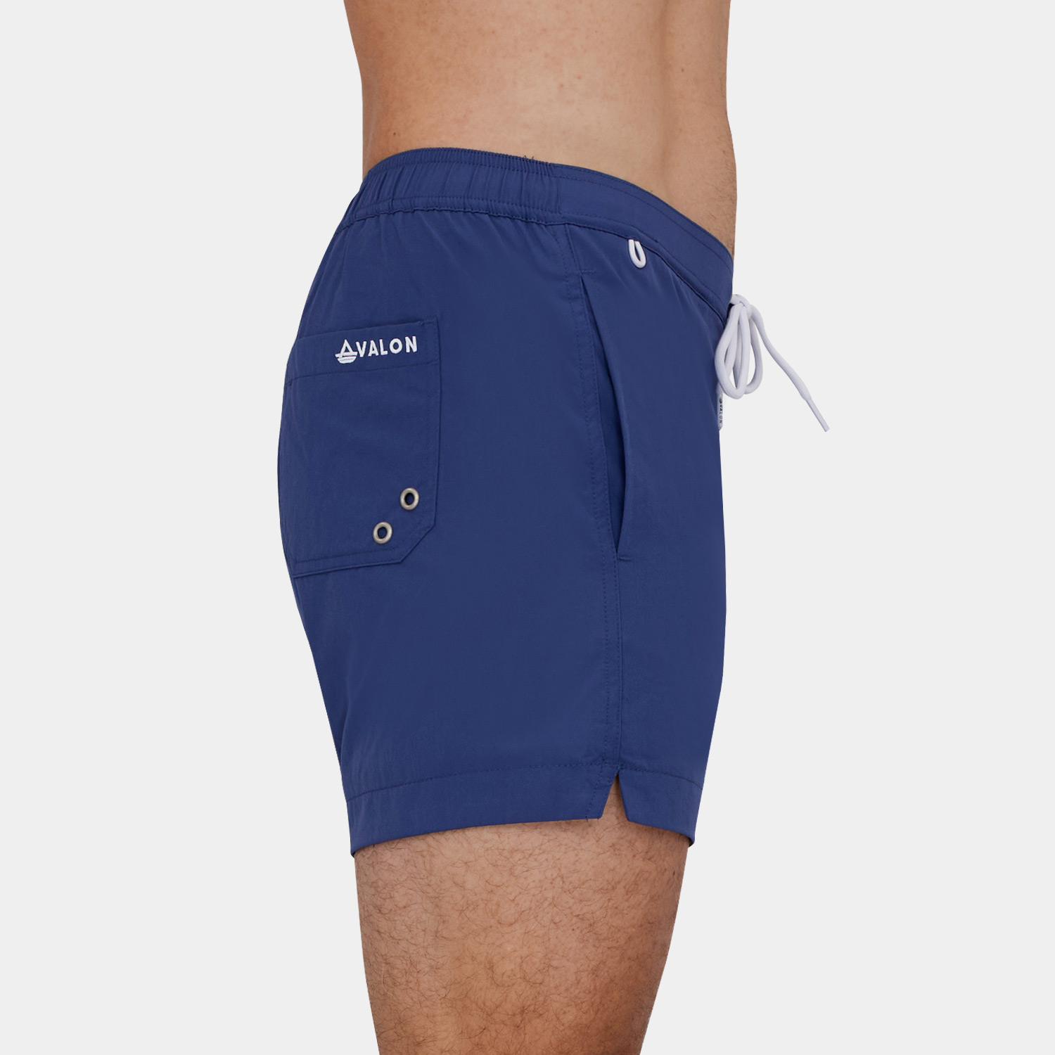 3 Inch Inseam Swim Trunks: Classics Blue - 07